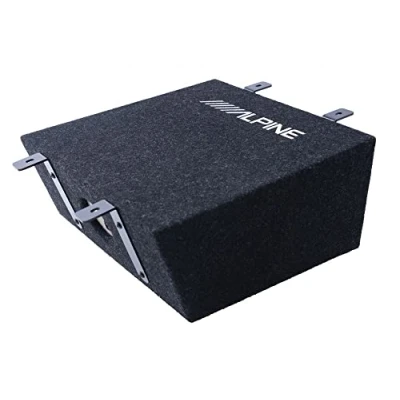 Abbildung von Alpine SWC D84T6 Subwoofer Gehäuse Kompatibel für VW T6 &amp; T6.1 California, 20 cm Woofer mit 300 Watt