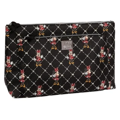 Abbildung von Sarcia.eu Kulturbeutel Minnie Mouse Disney schwarz Reise Kulturtasche 31x19x10cm
