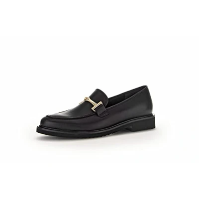 Abbildung von Gabor Slipper schwarz, Damen, Größe: 39, Schwarz Leder