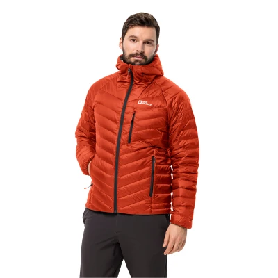 Abbildung von Jack Wolfskin Passamani Daunenjacke, Herren, Größe: Large, Carmine