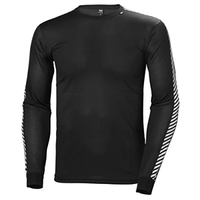 Abbildung von Helly Hansen Herren Funktionsshirt STRIPE CREW, BLACK, L, 48800