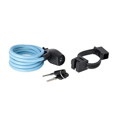 Abbildung von AXA Kabelschloss Resolute 120/8 Länge 120cm. Ø8mm. ice blue