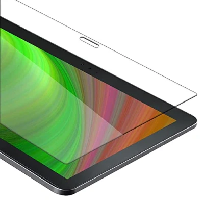 Abbildung von Cadorabo Tablet Panzer Schutz Glas für Lenovo Tab 4 10 PLUS (10.1 Zoll) Schutzfolie in Ultra Klar Hüllen freundlich Gehärtetes (Tempered) Dipslayschutz Folie 9H Härte Anti Kratzer