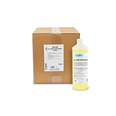 Abbildung von Funny AG 468 Allzweckreiniger mit Citrusduft, 1 L (12 er Pack)