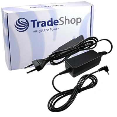Abbildung von Notebook Laptop Netzteil Ladegerät Ladekabel Adapter 19V 2,1A für Asus EeePC 1215 1225B R011 R011C R011CX R011P R011PX R011X R051BX R051CX R051P R051PEM R051PX R11CX R101 R101D R101PX R101X