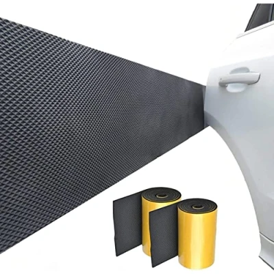 Abbildung von Garagen Wandschutz Selbstklebend, Je 2M Lang, Wasserabweisend Anti kollision und reibung Türkantenschutz Für Auto Garagenwand,2 Pack