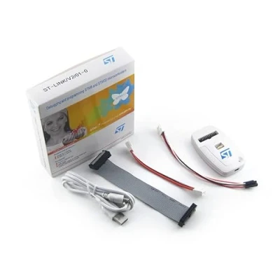 Abbildung von Waveshare ST LINK / V2 CN for STM32 STM8 MCUs USB JTAG SWD In Circuit Programmer Debugger Emulator