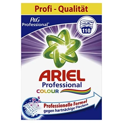 Abbildung von Ariel Professional Vollwaschmittel Pulver Colorwaschmittel 7,15kg 110 Waschladungen