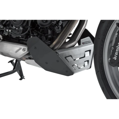 Abbildung von SW MOTECH Bugspoiler Alu schwarz/silber für BMW F 900 R/XR