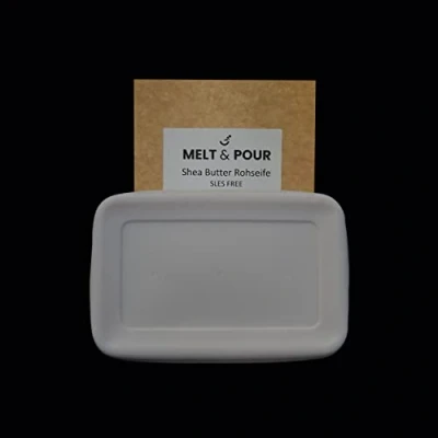 Abbildung von Melt and Pour 8 kg Rohseife Sheabutter SLES Free Seifenbasis Soap Base
