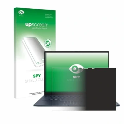 Abbildung von upscreen Anti Spy Blickschutzfolie für ASUS ZenBook 14 OLED UX3405 Touch Privacy Screen Displayschutz Folie [Sichtschutz, Blaulichtfilter]