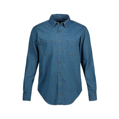 Abbildung von JP1880 Businesshemd Jeanshemd Langarm Kentkragen Modern Fit bis 8 XL