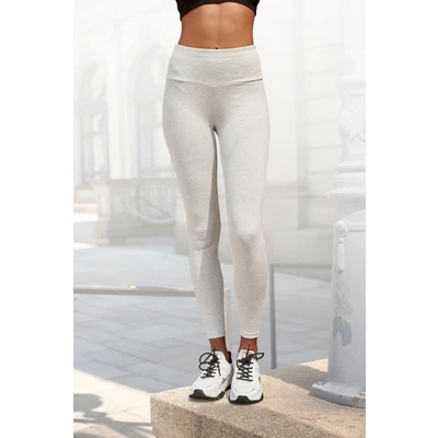 Abbildung von LASCANA Leggings, mit breitem Bündchen, Loungewear