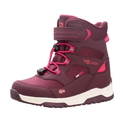 Abbildung von Trollkids Lofoten Hikingschuh für Kinder, Größe: 35, Redwood Textil/synthetik