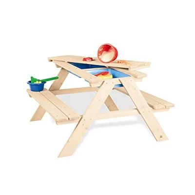 Abbildung von Pinolino® Wasserspieltisch Matsch Nicki, BxLxH: 88x88x52 cm