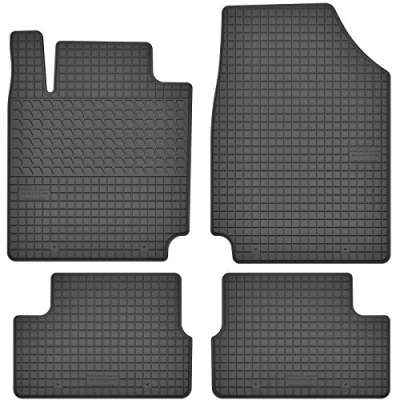 Abbildung von AGCPdirect Gummi Matten Fußmatten Passgenau 4 teilig Set für Nissan Micra K12 2003 2010