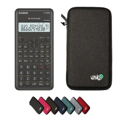 Abbildung von CALCUSO Sparpaket Dunkelgrau mit Taschenrechner Casio fx 82 MS 2nd Edition
