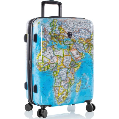 Abbildung von Heys EU Koffer 13146 World Map 26 Zoll Unisex Erwachsene, Weltkarte, 26&quot;, Lässig