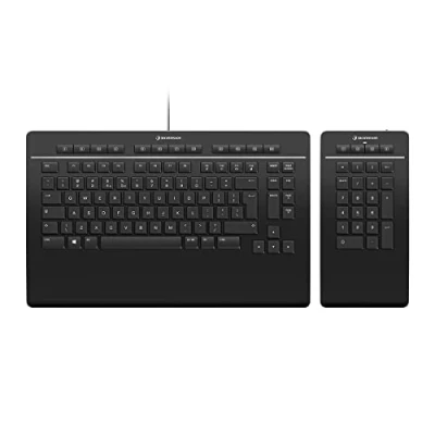 Abbildung von 3Dconnexion Keyboard Pro with Numpad, CH (QWERTZ)