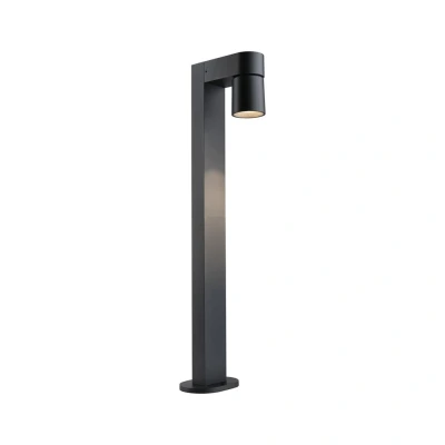 Abbildung von Paulmann 948.22 LED Pollerleuchte Kimu IP44 822mm 3000K 8W 500lm 230V 70 Anthrazit Aluminium