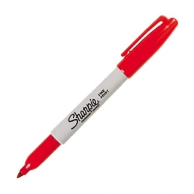 Abbildung von Bestpreis Marker mit feiner Spitze, rot, BPSCA S0810940 OE05286 SHARPIE