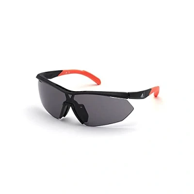 Abbildung von Adidas Sport Sonnenbrille, Damen, Größe: One Size, Rauch mit einer/zweiten austauschbaren linsenfarbe/orange
