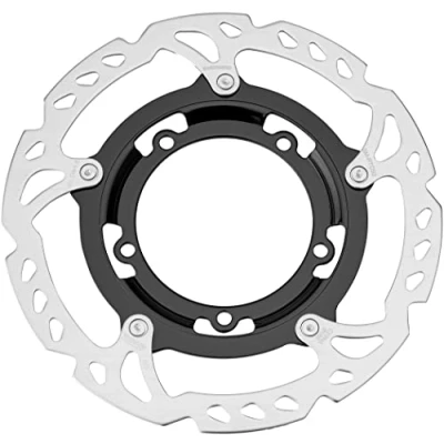 Abbildung von Shimano Unisex Erwachsene SM RTC60 Bremsscheibe, Schwarz, 5 Loch Aufnahme