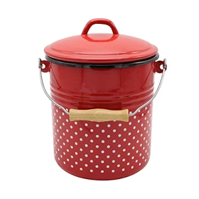 Abbildung von Krüger Mülleimer &quot;Mülleimer mit Deckel Rio&quot;, 1 Behälter, 5 Liter, Made in Europe