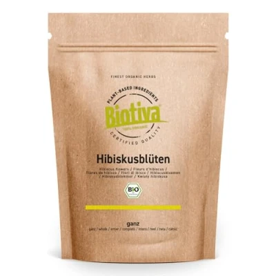 Abbildung von Biotiva Hibiskusblüten Tee Bio 250 g