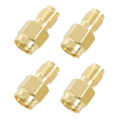 Abbildung von Leihao 8PCS RF Koaxial Koax Adapter SMA Buchse Auf RP Stecker