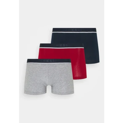 Abbildung von Schiesser Herren 3 PACK Boxershorts Bio Baumwolle Multipack 95/5 Organic, sortiert 3_173986, 8/ XXL