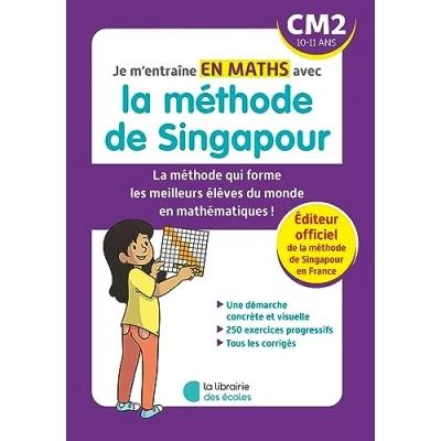 Abbildung von Je m&#039;entraîne en maths avec la méthode de Singapour CM2
