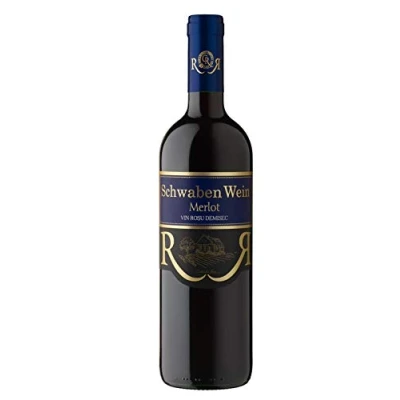 Abbildung von Cramele Recas SCHWABEN WEIN Merlot Rotwein halbtrocken aus Rumänien 0,75 L