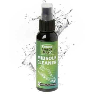 Abbildung von Collonil Carbon MaxX Midsole Cleaner Reinigung mit Mizellen Technologie Schuhreiniger für alle Materialien Sneaker kraftvolle Made in Germany 100 ml
