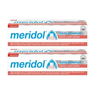 Abbildung von Meridol Zahnpasta Vollständige Pflege Zahnfleisch &amp; Empfindliche Zähne 2 x 75 ml Packung