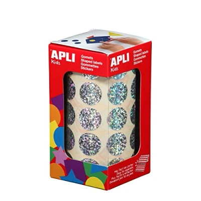 Abbildung von Apli kids 11634 Aufkleber HOLOGRAP Metallic rund 20 mm