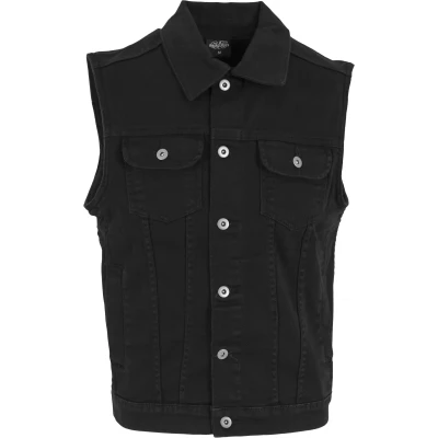 Abbildung von Urban Classics Weste, Herren, Größe: Large, Blackraw