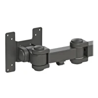 Abbildung von Neomounts Monitor Tischhalterung, Klemme, 8 kg, 25,4 cm (10), 68,6 (27), 100 x mm, Schwarz
