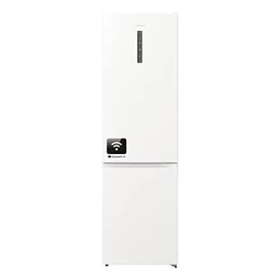 Abbildung von Hisense RB470N4SWC2 Kühlschrank Premium Combi, No Frost, 2 M hoch, Klasse C, Flaschenhalter, AdaptCool Technologie, umkehrbare Tür, leise 35 dB,