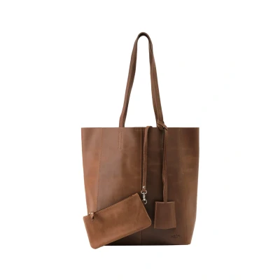 Abbildung von Gusti Leder Cassidy Shopping Bag, Größe: One Size, Brown