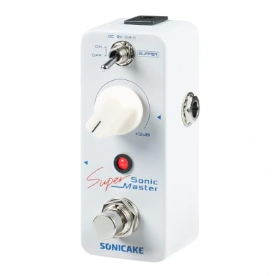 Abbildung von SONICAKE Clean Boost Buffer Gitarre Bass Effektpedal Sonic Super Master