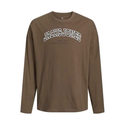 Abbildung von JACK&amp;JONES JUNIOR JJECALEB Varsity Tee LS O Neck SN MNI
