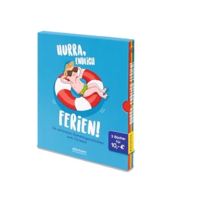 Abbildung von Hurra, endlich Ferien!: 3 Bücher voller Vorlesegeschichten ideal für kleines Gepäck von Kindern ab 4 Jahren