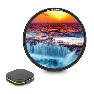 Abbildung von JJC 82 mm ND1000 ND Filter 10 Stop Neutral Graufilter für Canon EF 24 70 f/2.8L II 16 35 III RF 15 35mm Objektiv und andere Objektive mit Filtergewinde