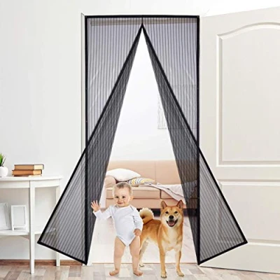 Abbildung von XXYY Magnet Fliegengitter Balkontür, Moskitonetze für Türen, Tür Insektenschutz, Vorhang Magnetvorhang,90x210cm(35x83inch)