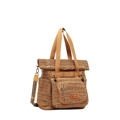 Abbildung von Desigual Voyager Tagesrucksack, Damen, Größe: One Size, Braun
