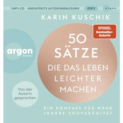 Abbildung von 50 Sätze, die das Leben leichter machen: Ein Kompass für mehr innere Souveränität Der SPIEGEL Bestseller #1