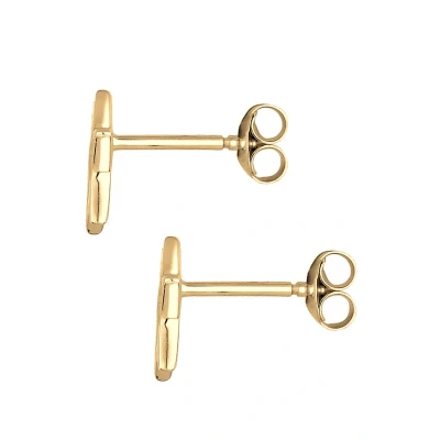 Abbildung von Elli STAR Ohrringe goldcoloured, Damen, Größe: One Size, Gold/coloured