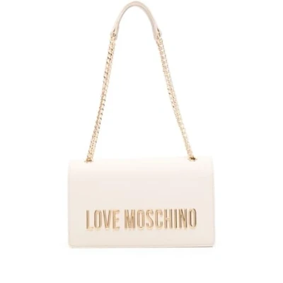 Abbildung von Love Moschino Damen Jc4192pp1mkd0110 Schultertasche, Elfenbein