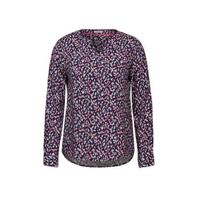 Abbildung von Cecil Bedruckte Bluse, Damen, Größe: XL, Pink